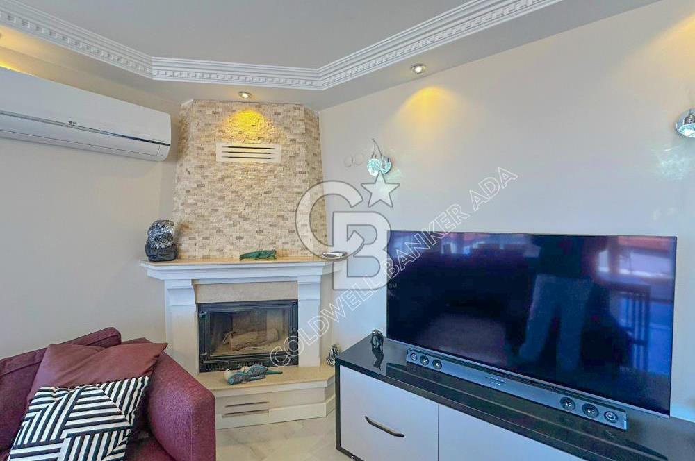 Kuşadası Merkezde Önü Kapanmaz Full Deniz ve Şehir Manzaralı Satılık 3+1 Daire 