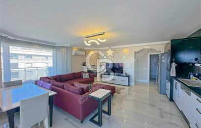 Kuşadası Merkezde Önü Kapanmaz Full Deniz ve Şehir Manzaralı Satılık 3+1 Daire 