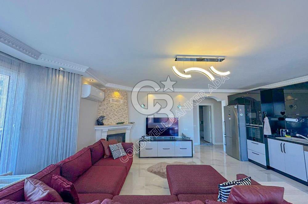 Kuşadası Merkezde Önü Kapanmaz Full Deniz ve Şehir Manzaralı Satılık 3+1 Daire 