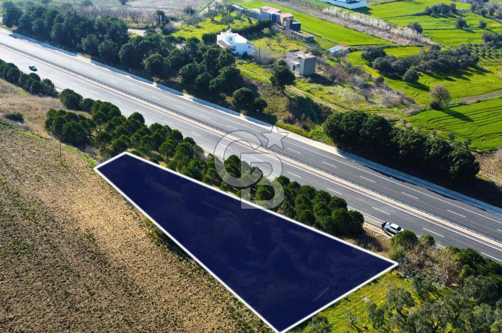 Çanakkale Lapseki Suluca Ana Yol Cephe 513m²'si İmarlı Tarla