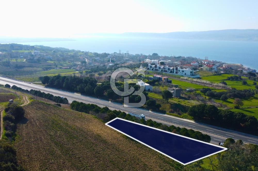 Çanakkale Lapseki Suluca Ana Yol Cephe 513m²'si İmarlı Tarla