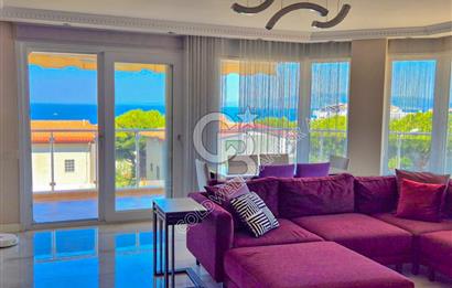 Kuşadası Merkezde Önü Kapanmaz Full Deniz ve Şehir Manzaralı Satılık 3+1 Daire 