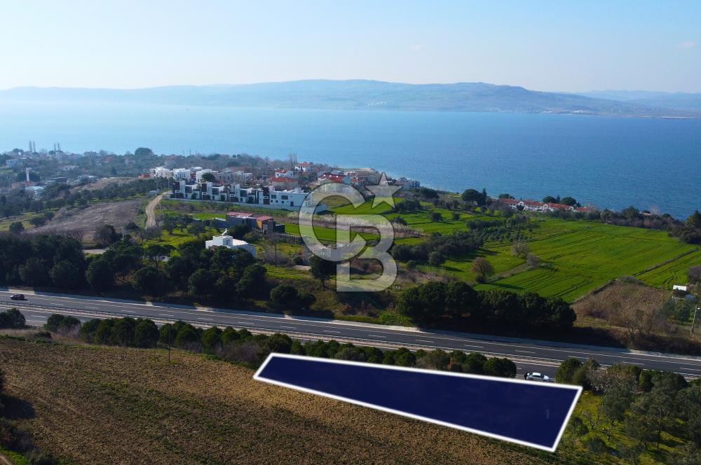 Çanakkale Lapseki Suluca Ana Yol Cephe 513m²'si İmarlı Tarla