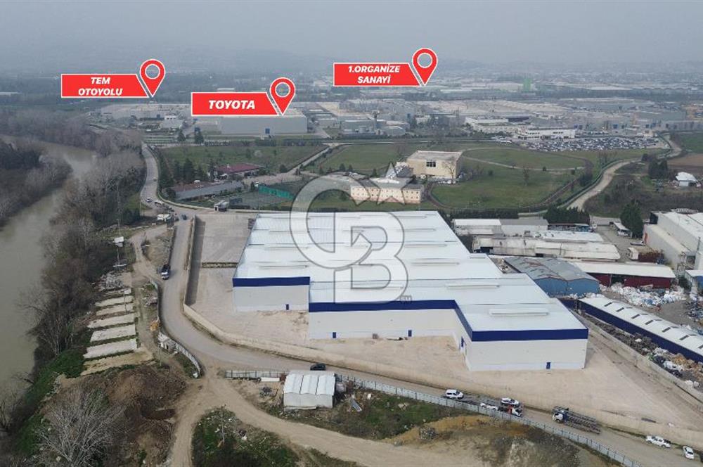 TOYOTA FABRİKASI VE REYSAŞA KOMŞU KİRALIK DEPO