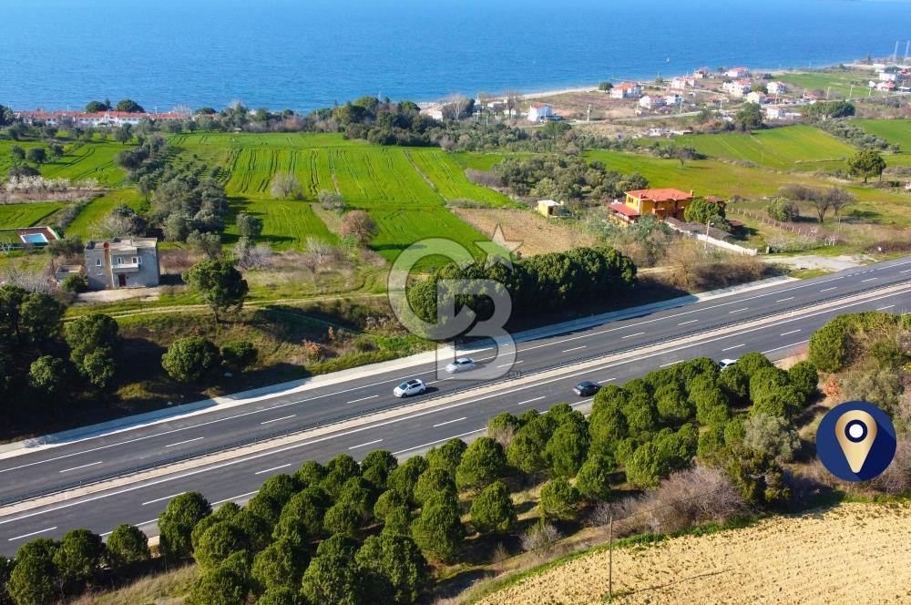 Çanakkale Lapseki Suluca Ana Yol Cephe 513m²'si İmarlı Tarla