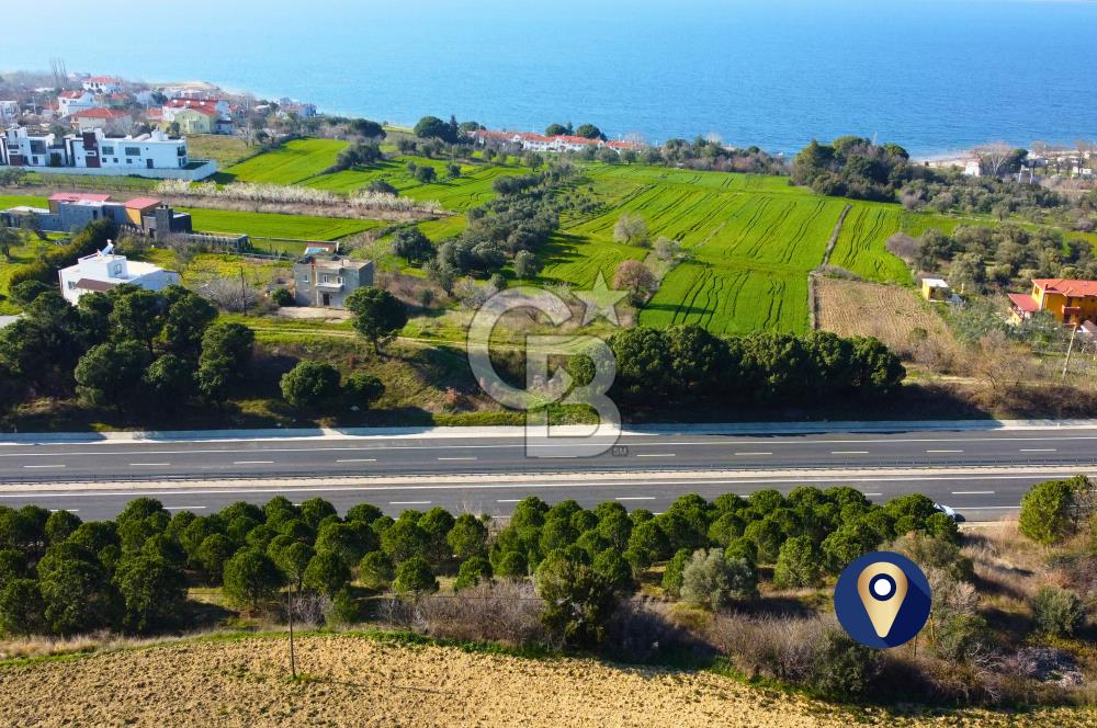 Çanakkale Lapseki Suluca Ana Yol Cephe 513m²'si İmarlı Tarla