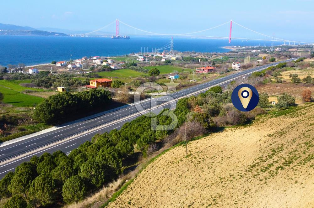 Çanakkale Lapseki Suluca Ana Yol Cephe 513m²'si İmarlı Tarla