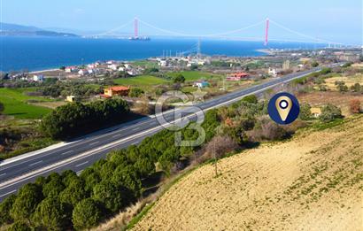 Çanakkale Lapseki Suluca Ana Yol Cephe 513m²'si İmarlı Tarla