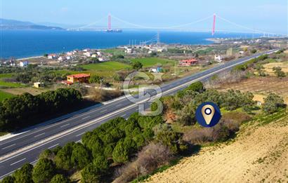 Çanakkale Lapseki Suluca Ana Yol Cephe 513m²'si İmarlı Tarla