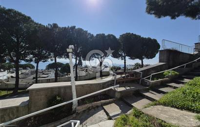 Çandarlı Meltemköy'de Deniz Manzaralı, Plajlı 1+1 Daire