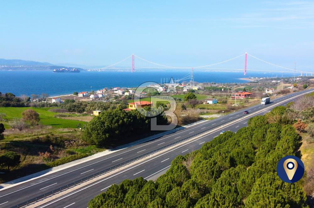 Çanakkale Lapseki Suluca Ana Yol Cephe 513m²'si İmarlı Tarla