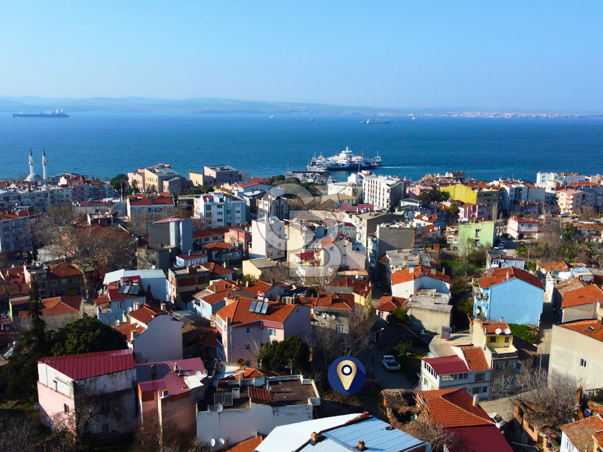 Çanakkale Lapseki Cumhuriyet Merkez'de Satılık Arsa