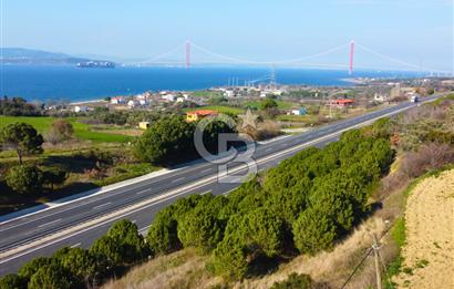 Çanakkale Lapseki Suluca Ana Yol Cephe 513m²'si İmarlı Tarla