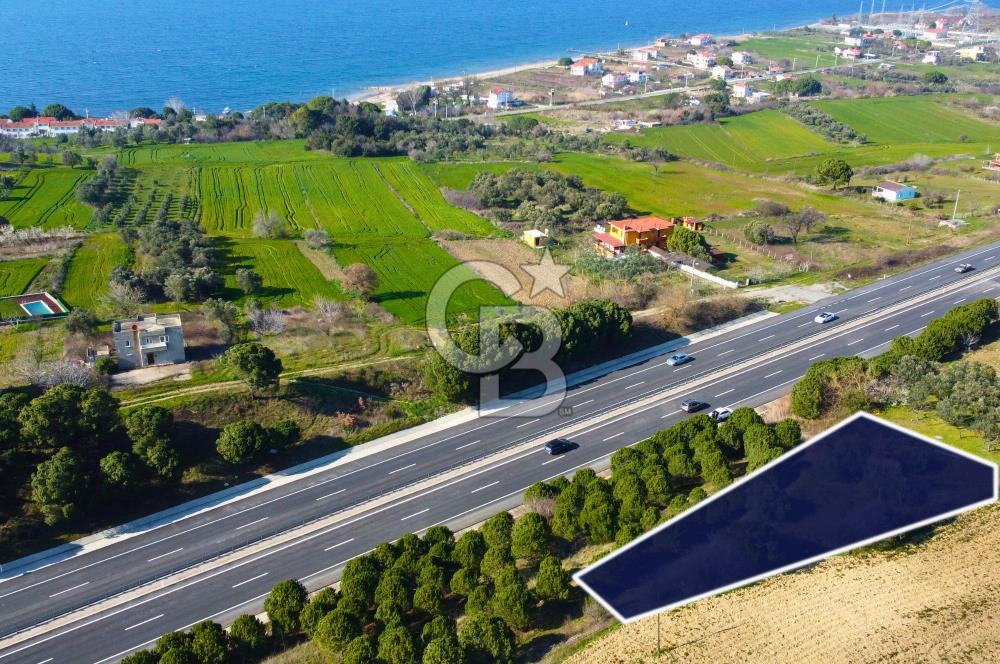 Çanakkale Lapseki Suluca Ana Yol Cephe 513m²'si İmarlı Tarla