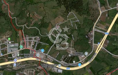 Çanakkale Çan Yuvalar Satılık Villa İmarlı 354 M2 Arsa