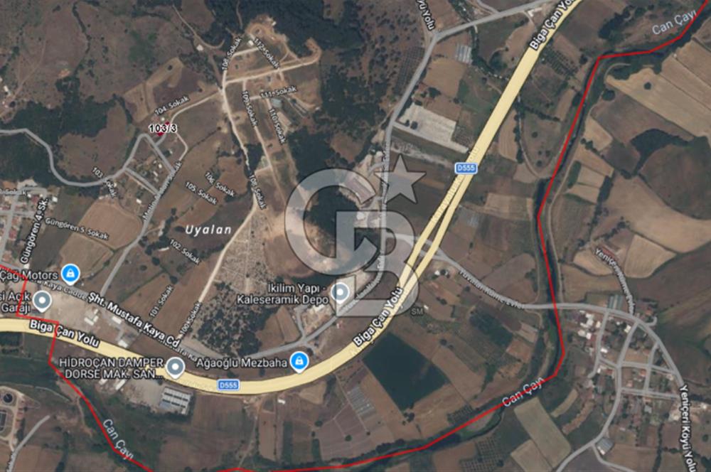 Çanakkale Çan Yuvalar Satılık Villa İmarlı 354 M2 Arsa