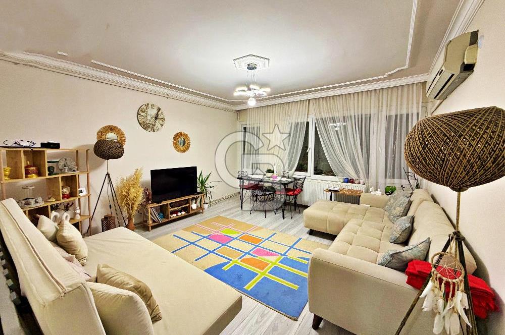 BAHÇELİEVLER'DE SORUNSUZ OTOPARKLI 120 M2 NET GENİŞ DAİRE