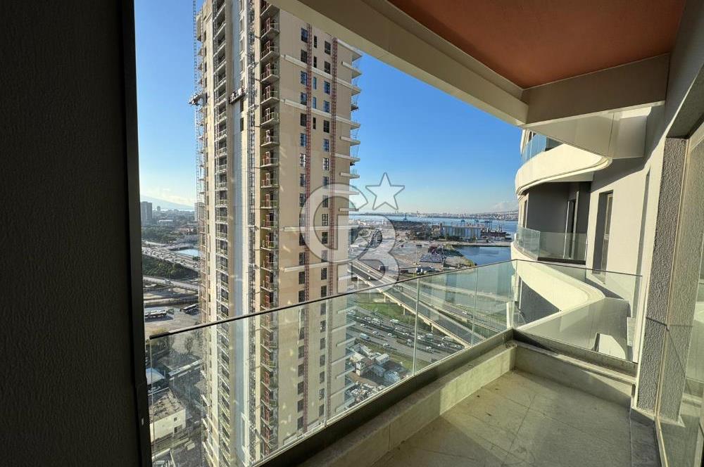 İnci Premium'da Deniz Manzaralı Kiralık 1+1 Eşyalı Daire