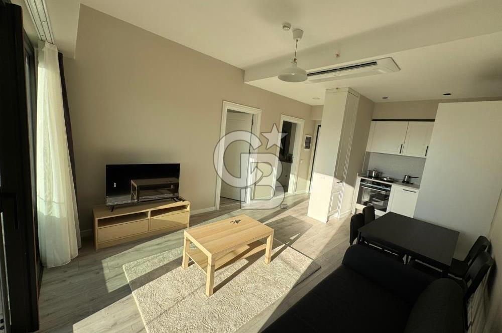 İnci Premium'da Deniz Manzaralı Kiralık 1+1 Eşyalı Daire
