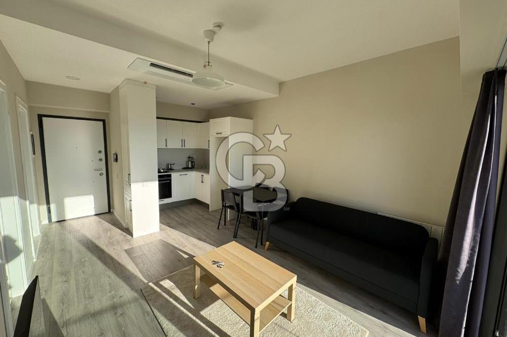 İnci Premium'da Deniz Manzaralı Kiralık 1+1 Eşyalı Daire