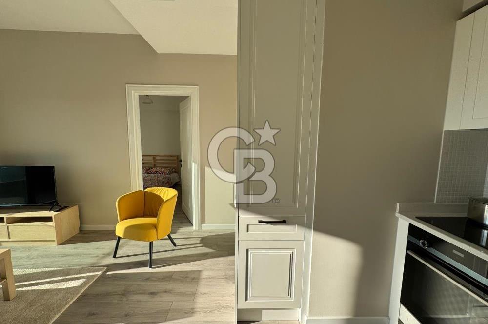 İnci Premium'da Deniz Manzaralı Kiralık 1+1 Eşyalı Daire