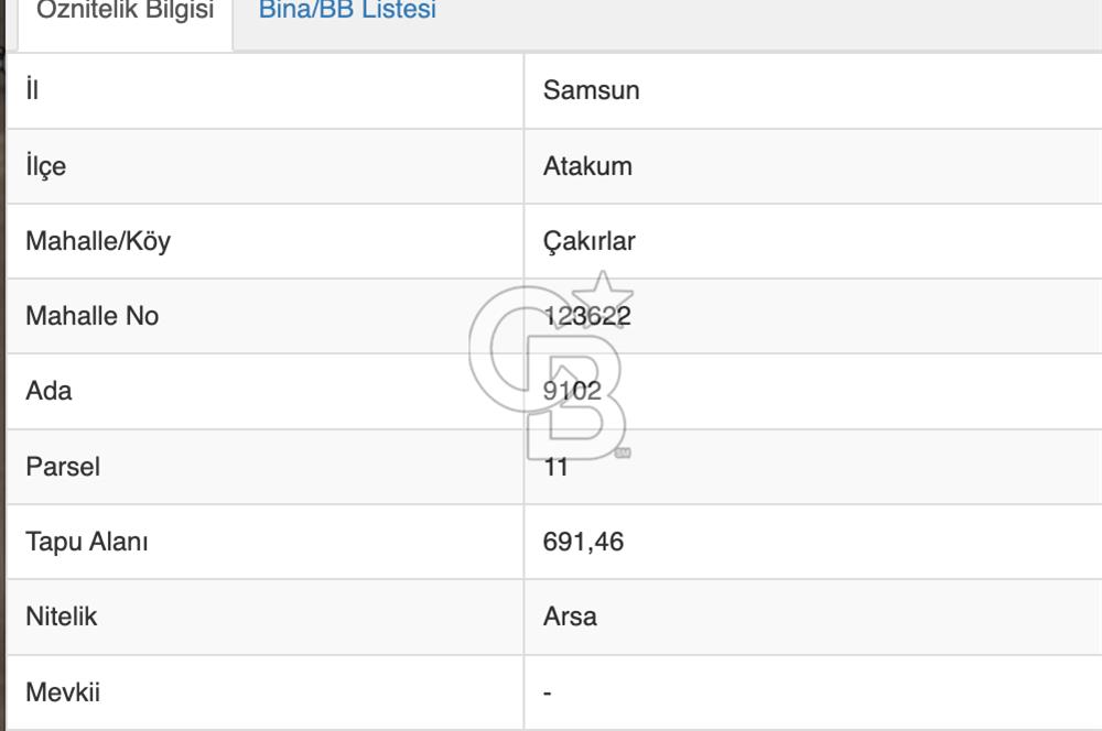 Samsun Atakum'da Denize 2Km Fırsat Arsa
