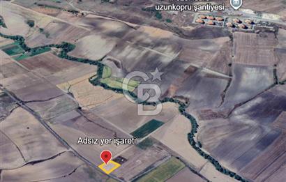 Edirne Uzunköprü Mesçit Mahallesinde Satılık Tarla