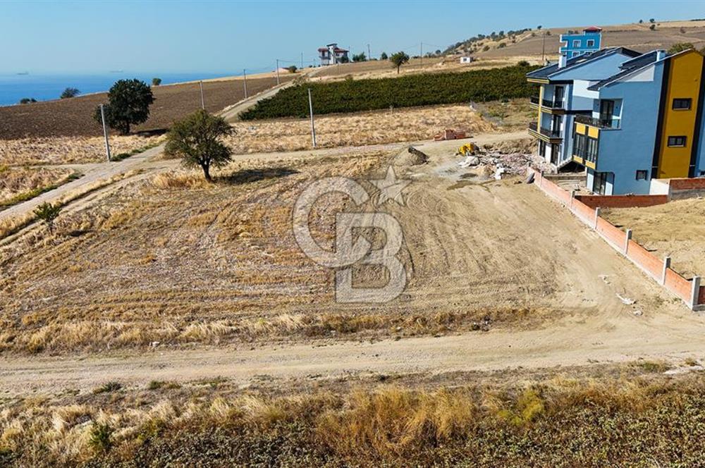 ŞARKÖY İSTİKLAL'DE DENİZ MANZARALI VİLLA İMARLI SATILIK ARSA