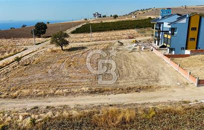 ŞARKÖY İSTİKLAL'DE DENİZ MANZARALI VİLLA İMARLI SATILIK ARSA