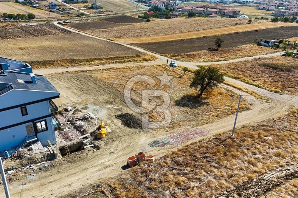 ŞARKÖY İSTİKLAL'DE DENİZ MANZARALI VİLLA İMARLI SATILIK ARSA