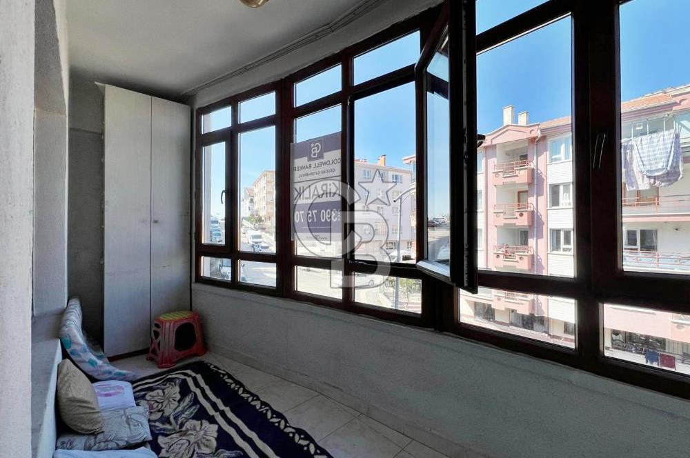 HOCALI CD DİBİ ARA KAT ÖN CEPHE ÇİFT BALKONLU KİRALIK 3+1