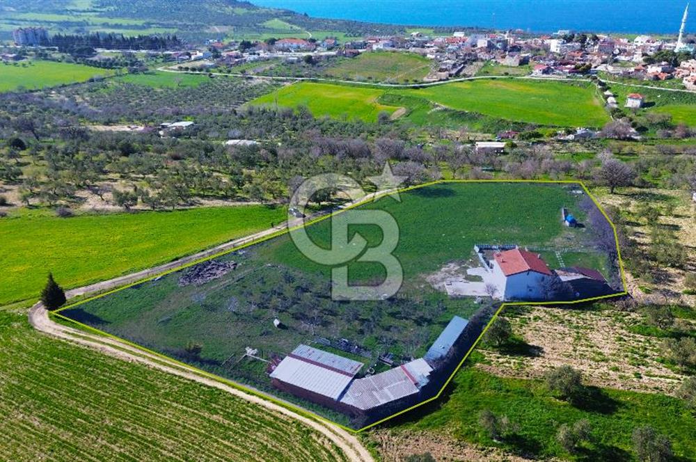 ÇANAKKALE İNTEPEDE DENİZ VE DOĞA MANZARALI YATIRIMLIK ARAZİ