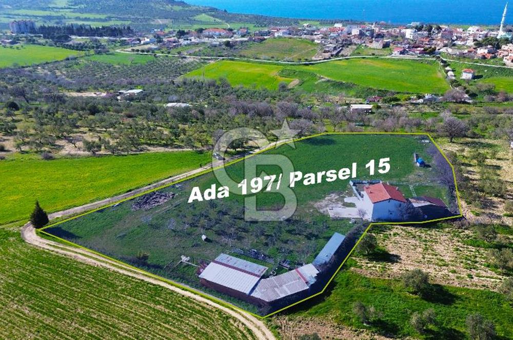 ÇANAKKALE İNTEPEDE DENİZ VE DOĞA MANZARALI YATIRIMLIK ARAZİ