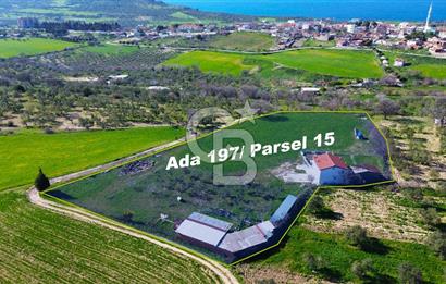 ÇANAKKALE İNTEPEDE DENİZ VE DOĞA MANZARALI YATIRIMLIK ARAZİ