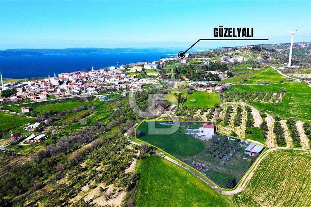 ÇANAKKALE İNTEPEDE DENİZ VE DOĞA MANZARALI YATIRIMLIK ARAZİ