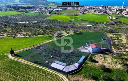 ÇANAKKALE İNTEPEDE DENİZ VE DOĞA MANZARALI YATIRIMLIK ARAZİ