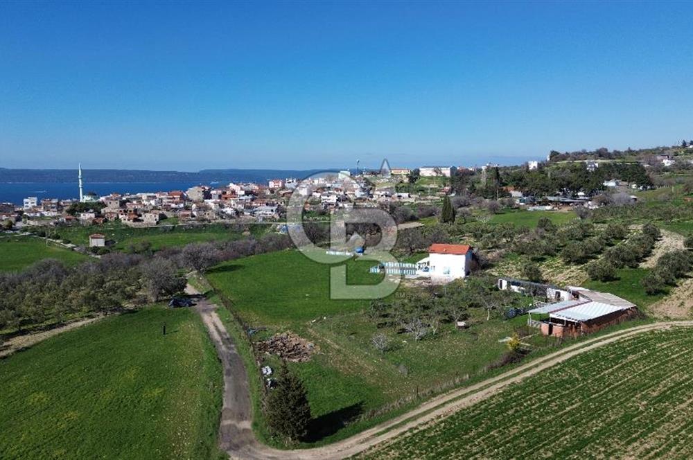 ÇANAKKALE İNTEPEDE DENİZ VE DOĞA MANZARALI YATIRIMLIK ARAZİ
