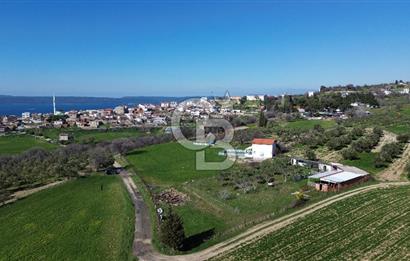 ÇANAKKALE İNTEPEDE DENİZ VE DOĞA MANZARALI YATIRIMLIK ARAZİ