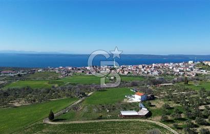 ÇANAKKALE İNTEPEDE DENİZ VE DOĞA MANZARALI YATIRIMLIK ARAZİ