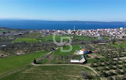 ÇANAKKALE İNTEPEDE DENİZ VE DOĞA MANZARALI YATIRIMLIK ARAZİ