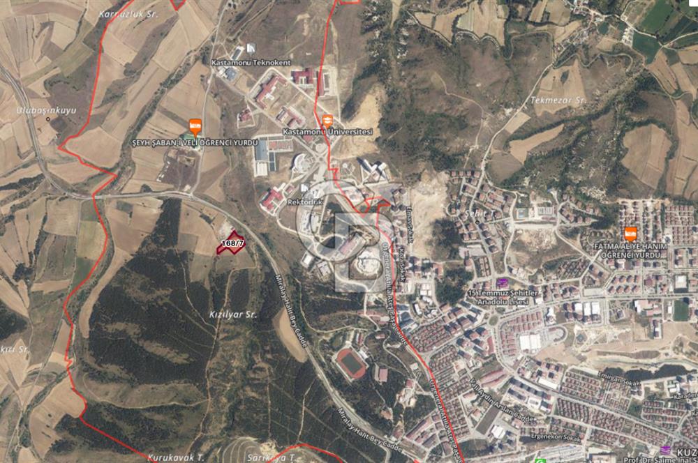 KASTAMONU ÜNİVERSİTE AKSINDA | DADAY YOLU ÜZERİ 8.725 m² YATIRIM