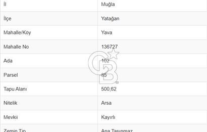 🌿 Muğla Yatağan Yava Mahallesi’nde Satılık İmarlı Arsa! 🌿