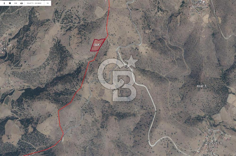 MANİSA KULA SÖĞÜTDERE KARAKUYU MEVKİİ 11.286 m² SATILIK TARLA