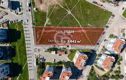 İzmir Bayraklı'da Hastane İmarlı Satılık Emsalsiz Fırsat Arsa