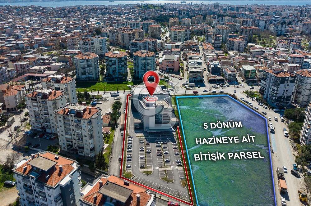 İzmir Bayraklı'da Hastane İmarlı Satılık Emsalsiz Fırsat Arsa
