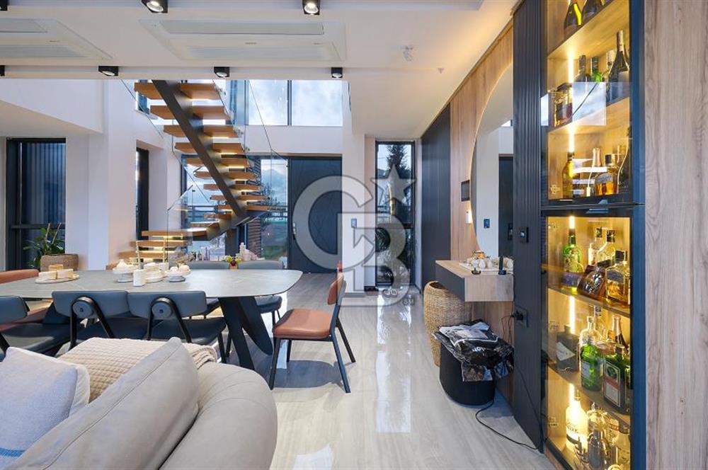 Yenibağarası'nda 1053m2 Arsalı Akıllı Sistemli Lüks Malikane