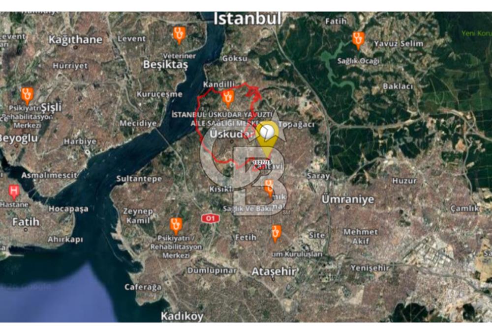 ÜSKÜDAR YAVUZTÜRK'TE KÖŞE ARSA