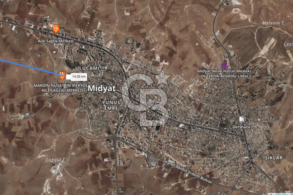 Mardin Midyat Şenköyde 5927 m2 Yatırımlık Bağ