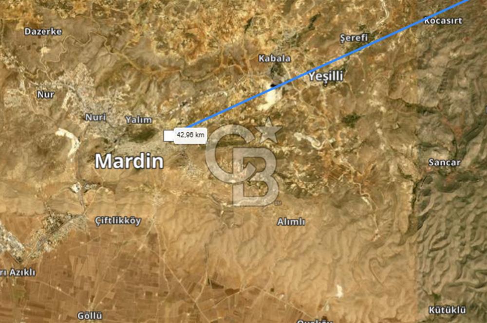 Mardin Midyat Şenköy'de 12.708 m2 lik Yatırımlık Bağ