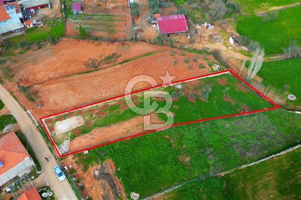 Muğla Menteşe Yenice'de içine 250 m2 ev yapılabilinecek Köy içi İmarlı Tarla